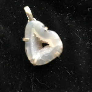 Silver and Agate necklace
